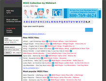 Tablet Screenshot of midistart.com